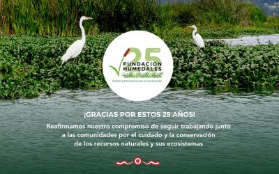 En la Fundación Humedales celebramos 25 años de gestión participativa para la conservación